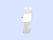 【同仕様写真】トイレはLIXIL製の温水洗浄機能付きに新品交換します。キズや汚れが付きにくい加工が施してあるのでお手入れが簡単です。直接肌に触れるトイレは新品が嬉しいですよね。