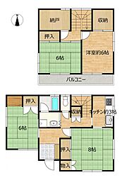 物件画像 郡山市富田町字権現林　戸建て