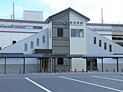 新白河駅　2300ｍ
