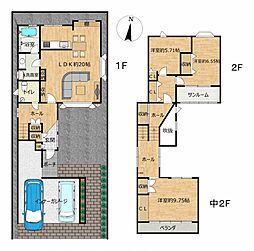 物件画像 新潟市東区白銀2丁目　戸建て