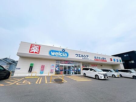 ドラッグストア ウエルシア新潟南出来島店様まで約160m(徒歩2分)です。