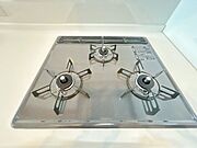 【設備】キッチンコンロは3口あります。