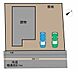 その他：【敷地図】駐車場は普通車2台駐車可能です。現在未登記車庫がありますが、弊社で解体いたします。