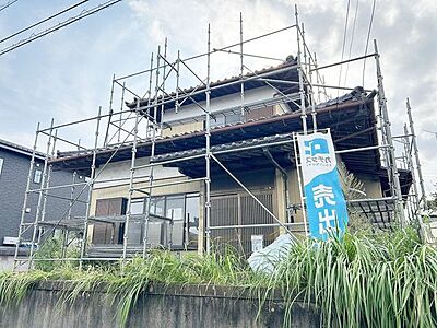 外観:価格には消費税、リフォーム費用(耐震工事)を含みます。リフォーム中でもご案内可能。内覧希望の方はお電話ください。 外観:価格には消費税、リフォーム費用(耐震工事)を含みます。リフォーム中でもご案内可能。内覧希望の方はお電話ください。