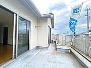 【現況販売】バルコニー写真。