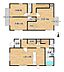 間取り：【間取り図】間取り図です。間取りは使いやすい3LDKのお家です。各居室は採光が取れているので日当たり良好です。収納も充実しているのですっきり片付けができますね。