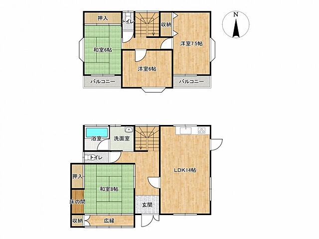 間取り 邑楽郡板倉町大字籾谷1494-12
