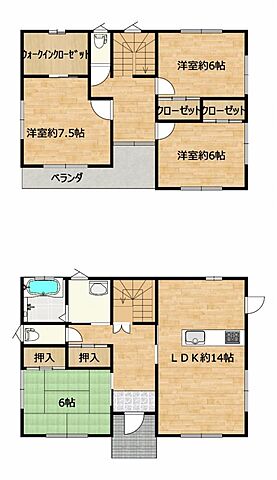 間取り 太田市大原町1855-7