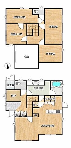 間取り みどり市大間々町桐原1157-2