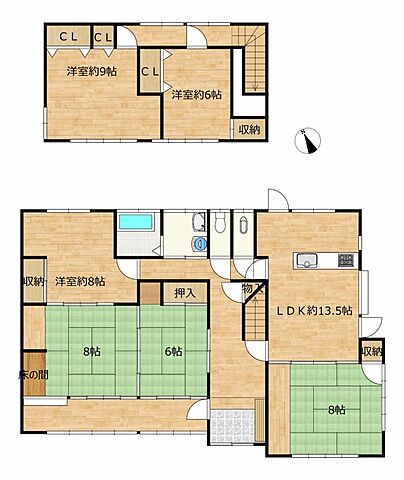 間取り 伊勢崎市境百々東2-17