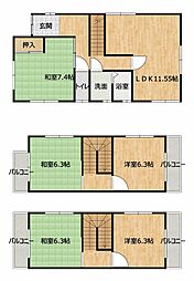 物件画像 静岡市葵区瀬名川2丁目　戸建て