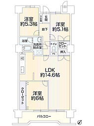 間取図画像 3LDK
