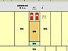 その他：間取図です。並列でお車2台駐車可能になります。
