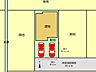 間取り：区画図です。並列2台駐車可能です。