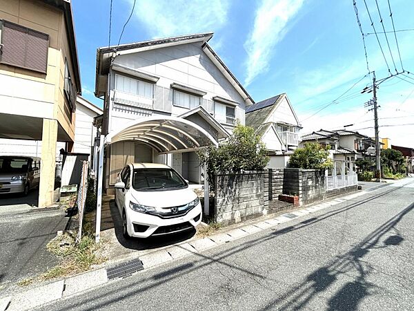 Beautiful mountainous landscape with colorful sky