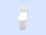 トイレ：【同仕様写真】トイレはLIXIL製の温水洗浄機能付きに交換します。キズや汚れが付きにくい加工が施してあるのでお手入れが簡単です。直接肌に触れるトイレが新しいと嬉しいですよね。