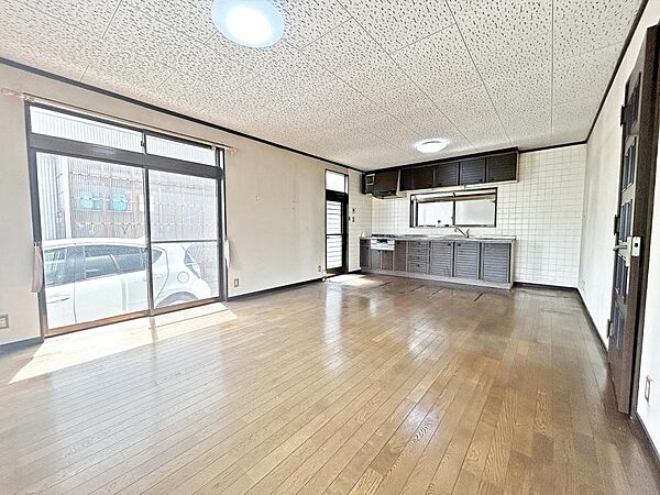 Beautiful mountainous landscape with colorful sky