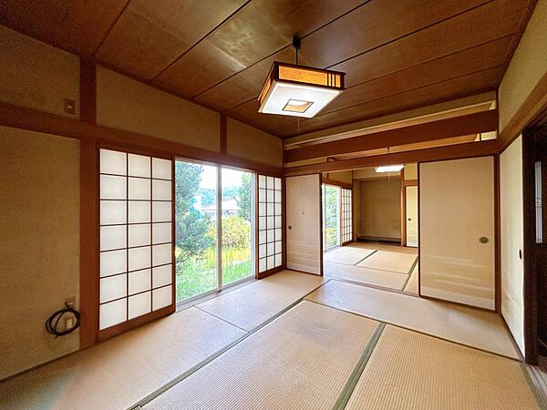 Beautiful mountainous landscape with colorful sky