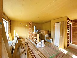 米子市夜見町　戸建て 4LDKのリビング/ダイニング