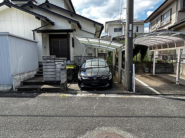 Beautiful mountainous landscape with colorful sky