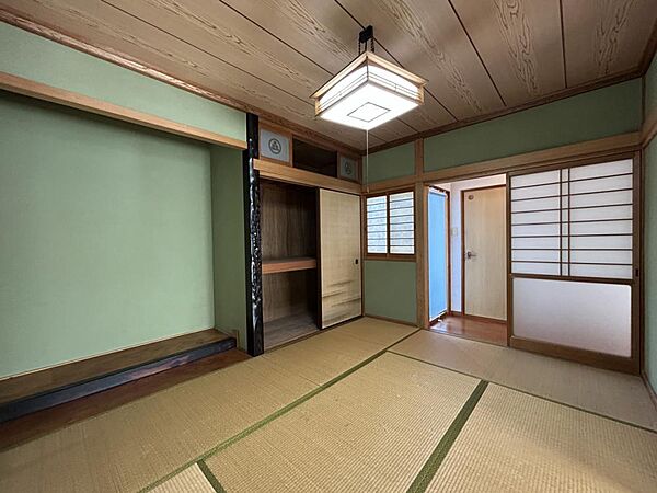 Beautiful mountainous landscape with colorful sky