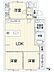 間取り：【現況間取り図】全洋室の3LDKの間取りです。（間取図と現況が違う場合は現況が優先になります）