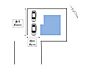 その他：【区画図】駐車場は拡張工事を行い、縦列2台駐車可能になりました。