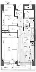 ライオンズマンション久留米中央 2LDKの間取図画像