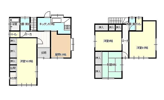 間取り 熊本市西区花園7丁目74-12
