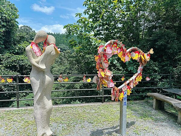 Beautiful mountainous landscape with colorful sky