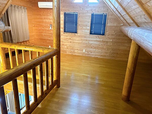 Beautiful mountainous landscape with colorful sky