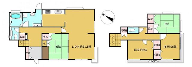 間取り 八代市竹原町1796-6