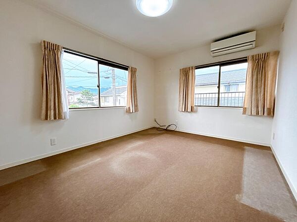 Beautiful mountainous landscape with colorful sky