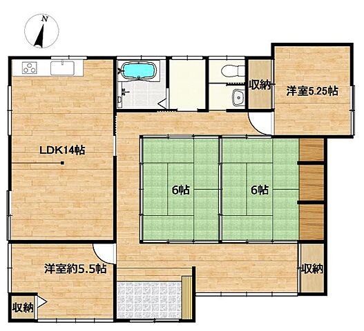 間取り 都城市高城町大井手34-3