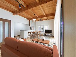 姶良市東餅田　戸建て 3SLDKのリビング/ダイニング