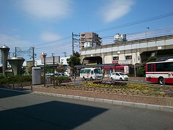 画像4:忍ケ丘駅　東側ロータリー