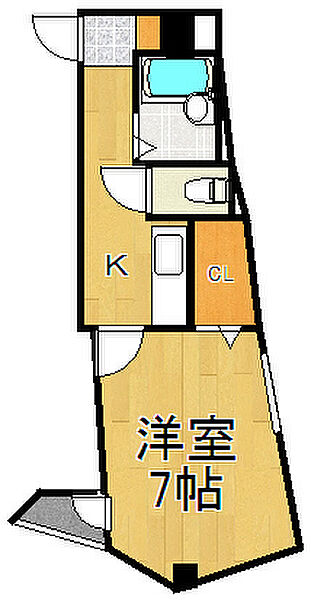 IBKハウス2 ｜兵庫県川西市小戸2丁目(賃貸マンション1K・4階・19.00㎡)の写真 その1