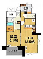 Amistad(アミスター)  ｜ 兵庫県尼崎市南武庫之荘3丁目（賃貸マンション1LDK・1階・51.21㎡） その2