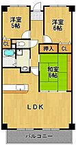 ラ・フォーレ北園田  ｜ 兵庫県尼崎市田能3丁目（賃貸マンション3LDK・3階・73.15㎡） その2