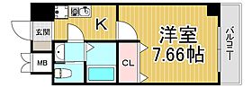 VIVER西台  ｜ 兵庫県伊丹市西台3丁目（賃貸マンション1K・6階・26.10㎡） その2