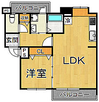 ViewTerrace売布3  ｜ 兵庫県宝塚市売布ガ丘（賃貸マンション1LDK・2階・45.09㎡） その2