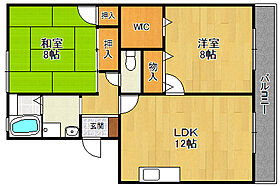 フォンテーヌ2  ｜ 兵庫県宝塚市安倉南4丁目（賃貸マンション2LDK・3階・65.41㎡） その2