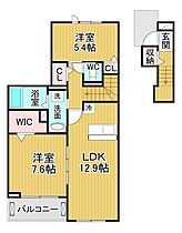 兵庫県伊丹市千僧3丁目（賃貸アパート2LDK・2階・64.71㎡） その2