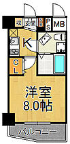 セレニテ甲子園2  ｜ 兵庫県西宮市甲子園高潮町（賃貸マンション1K・5階・23.80㎡） その2