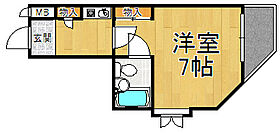 兵庫県西宮市上ケ原三番町（賃貸マンション1K・1階・19.00㎡） その2