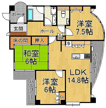 ジェミニ夙川_間取り_0