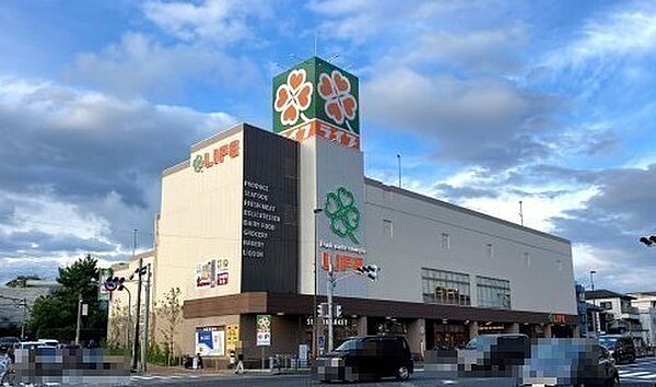 画像20:【スーパー】ライフ夙川店まで461ｍ