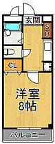 兵庫県西宮市甲子園口3丁目（賃貸マンション1K・1階・24.74㎡） その2