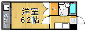 兵庫県西宮市今津二葉町（賃貸マンション1K・3階・18.00㎡） その2