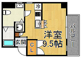 兵庫県西宮市田代町（賃貸マンション1R・1階・24.50㎡） その2